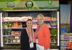 Ally Nesci and Lisa McNeese with Grimmway Farms.